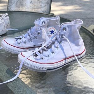 White high top converse
